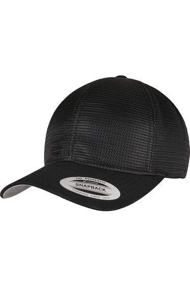 Flexfit Unisex Adult Omnimesh Mesh Cap - Black