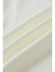 Draped Scarf-Tie Neckline Sleeveless Top in Cream for Office Days & Casual Brunch - 6