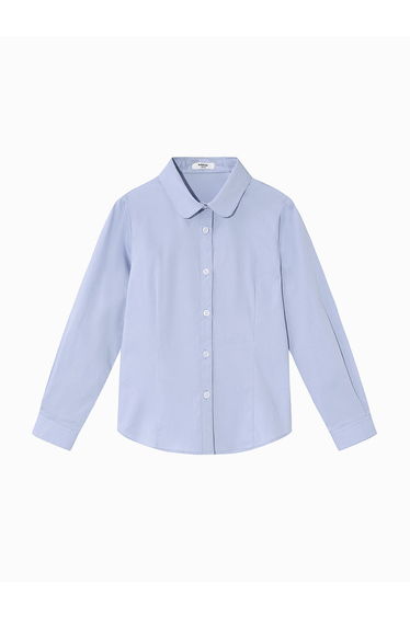 Girls' Solid Colored Shirt
