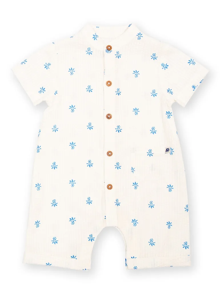 Pineapple Polka Romper
