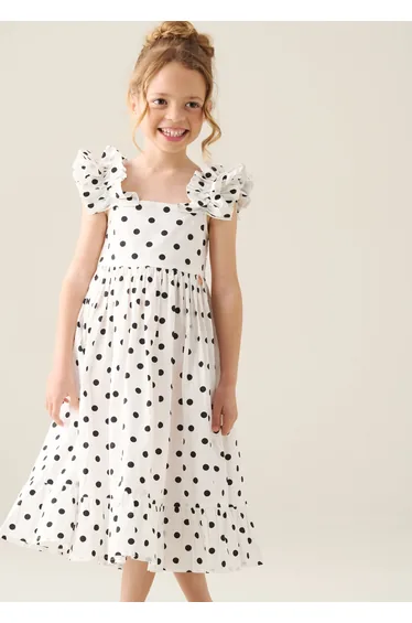 Amber Polka Dot Dress