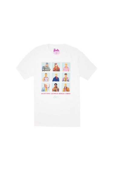 Barbie Mens Serving Lewks Since 1961 Ken T-Shirt - White