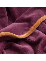 Romy Recycled Polyester Fleece Throw - 2