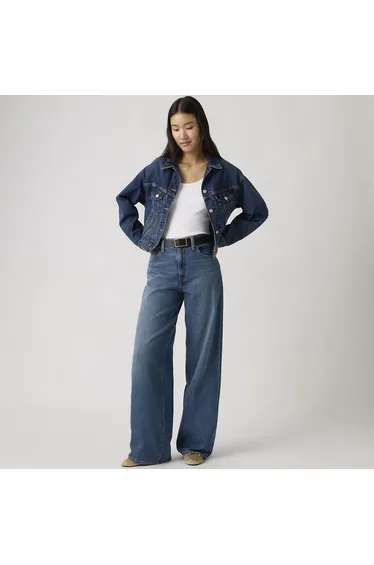 Cinch Wide Leg Jeans