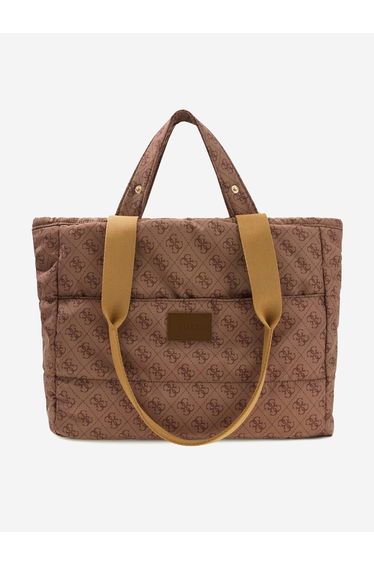 Guess Baby Logo Changing Bag in Brown (35cm)