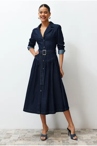 فستان دينيم