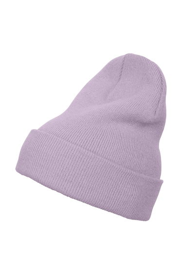 Yupoong Flexfit Unisex Heavyweight Long Beanie Winter Hat - Lilac
