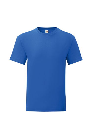 Fruit Of The Loom Mens Iconic T-Shirt - Royal Blue