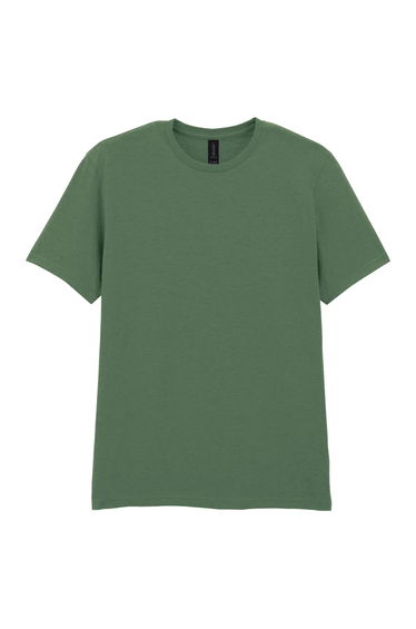 Gildan Mens SoftStyle Ringspun T-Shirt - Military Green