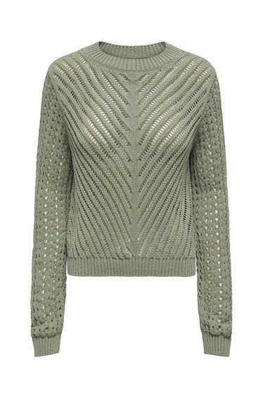 Openwork Crew Neck Jumper/Sweater