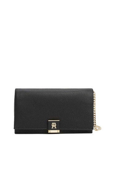 Her Chain Crossover Bag Black