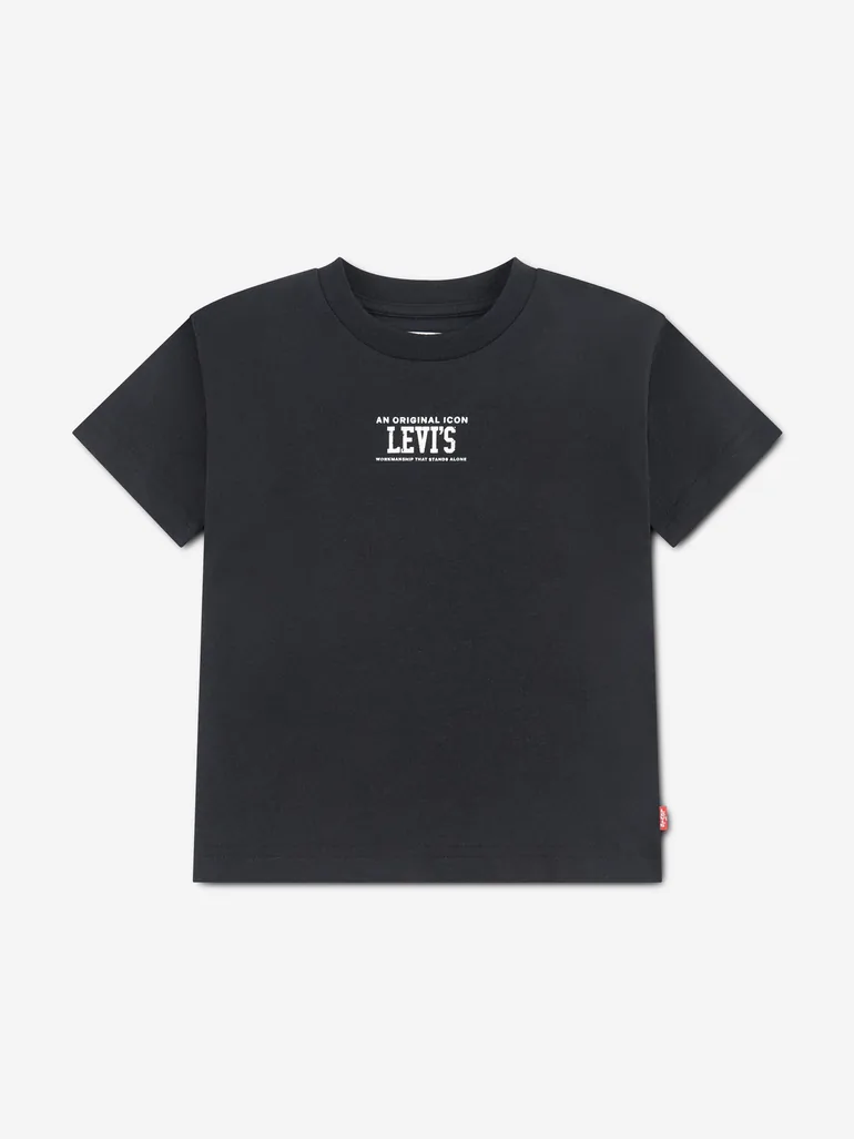 Levi's Boys Rev The Engine T-Shirt in Black - 2