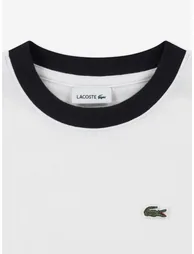 Lacoste Boys Colourblock Relaxed T-Shirt in Ivory - 3