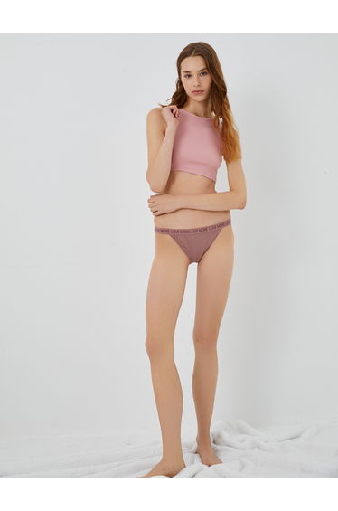 Brazilian Panties Slogan Printed