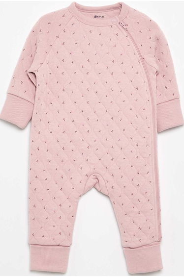 Warm Padded Sleepsuit PINK