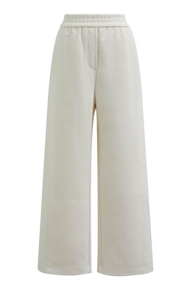 Side Pocket Wide-Leg Heavy Twill Pants