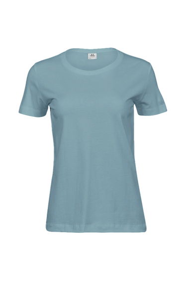 Tee Jays Womens/Ladies Soft T-Shirt - Misty Blue