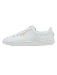 Patrick Mens Monaco Suede Cupsole Trainers - White - 2