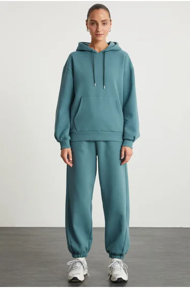 ATALIA Women's Green Sweatshirt