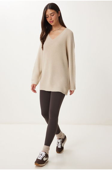 Sweater - Beige - Oversize