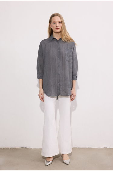 OVERSIZE SHIRT WITH POCKET
