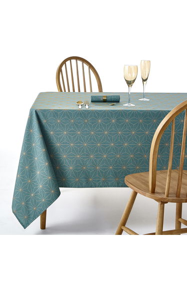 Nordic Star Patterned Tablecloth