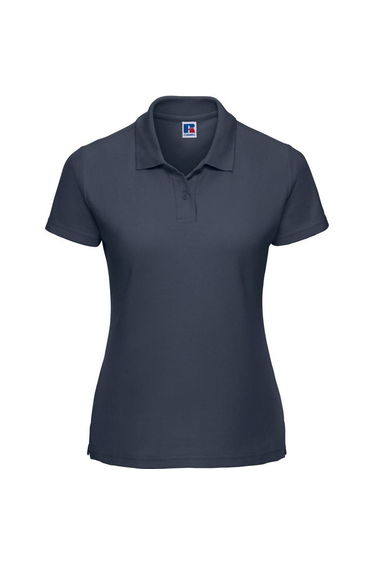 Russell Womens/Ladies Classic Plain Polycotton Polo Shirt - French Navy
