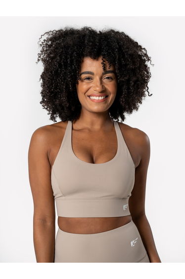 Women Grey Evolve Seamless Active Sports Bra