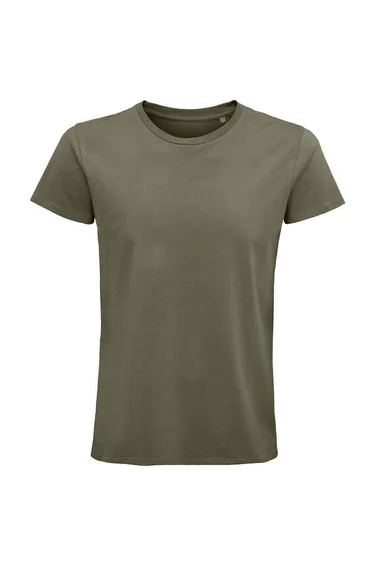 SOLS Unisex Adult Pioneer Organic T-Shirt - Khaki