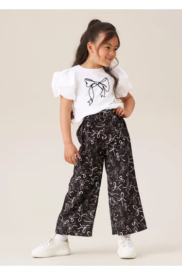 Aofie White Bow Tee