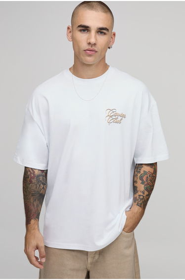 Caviar Oversized T-shirt - white