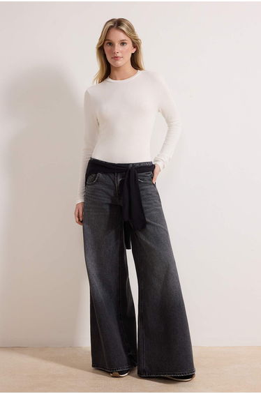 Ecru Knitted Bodysuit