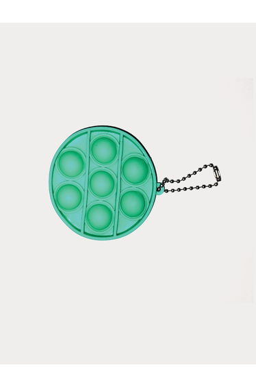 Round Fidget Popper Keychain