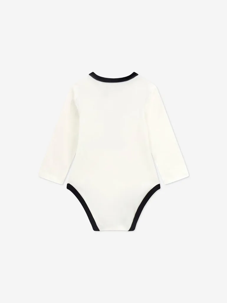 Guess Baby Teddy Bear Bodysuit Set in Navy - 2
