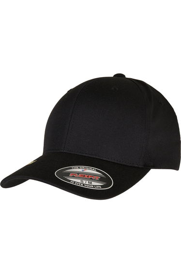 Yupoong Unisex Adult Flexfit Recycled Polyester Baseball Cap - Black