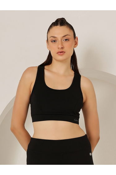 Medium Impact Padded Racerback Sports Bra