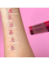 قلم تحديد شفاه ساتان - بني - 2