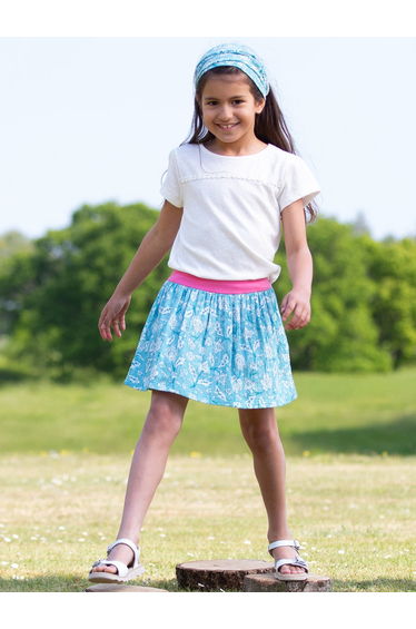Ocean Bloom Skort