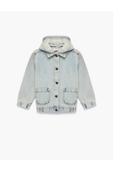 Hooded Jean Jacket