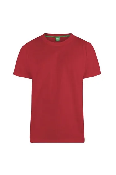 Duke Mens Flyers-2 Crew Neck T-Shirt - Red