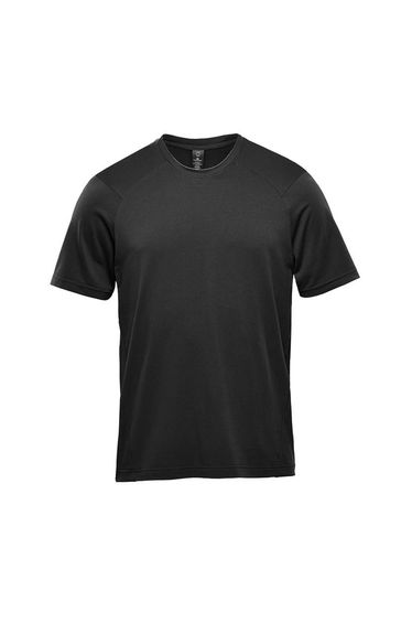 Stormtech Mens Tundra Short-Sleeved T-Shirt - Black