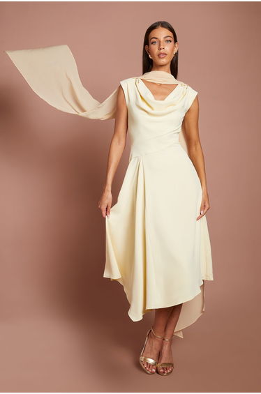 Champagne Chiffon Scarf