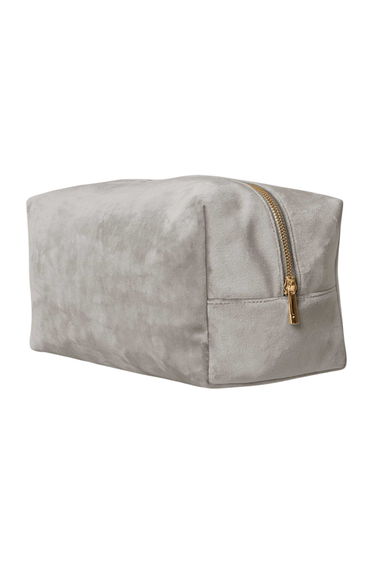 Bagbase Velvet Toiletry Bag - Moonstone