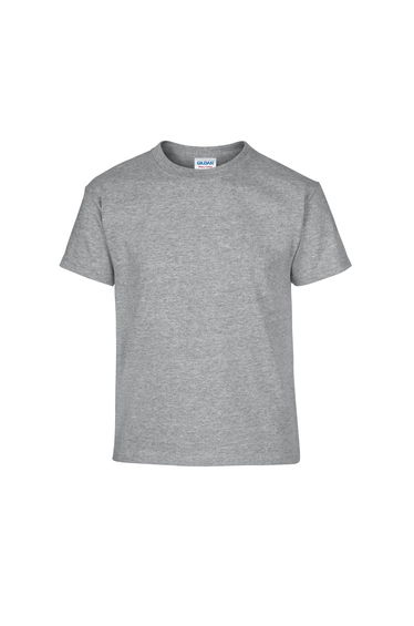 Gildan Childrens/Kids Cotton Heavy Short-Sleeved T-Shirt - Sports Grey