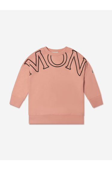 Girls Logo Print Sweater Dress