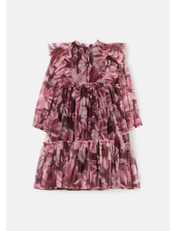Estella Floral Mesh Dress - 6