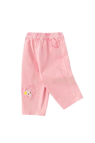 Girls' Denim Pants With Patch