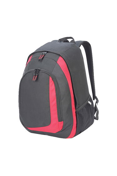 Shugon Geneva Backpack (19 Litres) - Black/Red