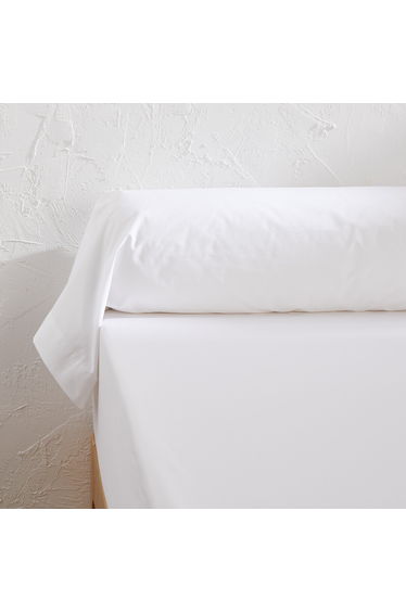 Camila 100% Egyptian Cotton Percale Bolster Case
