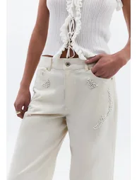 Culotte Pants - ALMOND MILK - 2